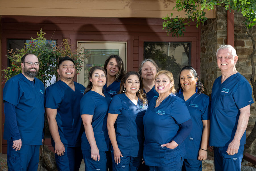 the team at River City Dental Solutions in San Antonio, TX